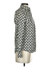 J.Crew 100% Cotton Argyle Ivory Green Long Sleeve Blouse Size 00 - photo 4