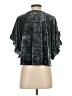 Billy T Black Short Sleeve Top Size S - photo 2