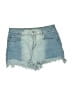 Altar'd State Blue Denim Shorts Size 25 waist - photo 1