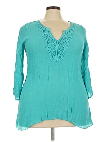 Spense 3/4 Sleeve Blouse (view 1)