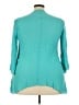 Spense Teal Blue 3/4 Sleeve Blouse Size XL (estimated) - photo 2
