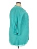 Spense Teal Blue 3/4 Sleeve Blouse Size XL (estimated) - photo 4