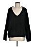 Express Outlet 100% Polyester Solid Black Pullover Sweater Size M - photo 1
