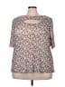 Cha Cha Vente Yellow Short Sleeve Blouse Size 2X - photo 1