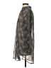 J.Jill 100% Polyester Paisley Gray Casual Dress Size XS - photo 5