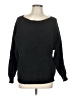 Unbranded 100% Polyester Solid Black Pullover Sweater Size L - photo 1