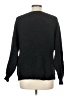 Unbranded 100% Polyester Solid Black Pullover Sweater Size L - photo 2