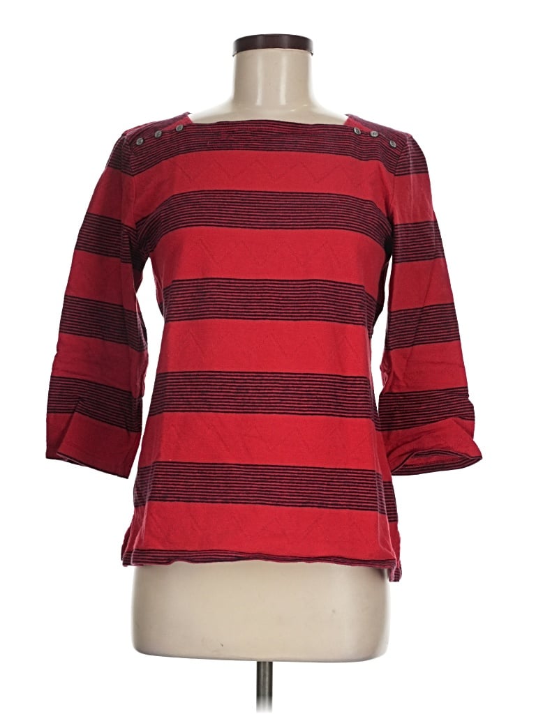 Pre-owned Talbots Pullover Sweater In Red