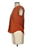 Tempted Orange Short Sleeve Top Size S - photo 5