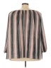 Cj Banks 100% Polyester Pink 3/4 Sleeve Blouse Size 3X - photo 2