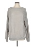Unbranded Solid Gray Pullover Sweater Size L - photo 1