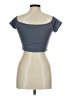 Forever 21 Gray Short Sleeve Top Size M - photo 2