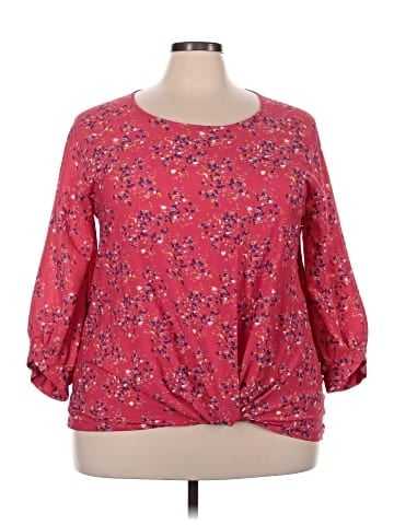 Gibson 3/4 Sleeve Blouse (view 1)