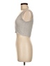 Subdued Silver Sleeveless Top One size - photo 5