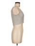 Subdued Silver Sleeveless Top One size - photo 4