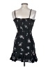 Intermix Floral Black Cocktail Dress Size 0 - photo 2