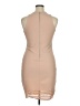 Charlotte Russe Solid Tan Cocktail Dress Size XL - photo 2