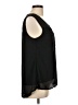 Japna 100% Polyester Black Sleeveless Blouse Size L - photo 4