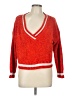 Forever 21 Color Block Red Pullover Sweater Size L - photo 1