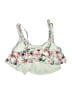 Unbranded Tropical Green Swimsuit Top Size XL - photo 2