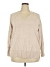 Maison Jules 100% Cotton Tan Pullover Sweater Size XXL - photo 1