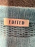 Edited Solid Teal Blue Pullover Sweater Size EU 34 / US 4 - photo 6