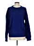 Unbranded 100% Fiber Solid Blue Pullover Sweater Size L - photo 1