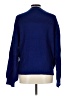 Unbranded 100% Fiber Solid Blue Pullover Sweater Size L - photo 2