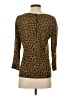 Ann Taylor LOFT 100% Cotton Animal Print Brown Pullover Sweater Size S - photo 2