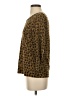 Ann Taylor LOFT 100% Cotton Animal Print Brown Pullover Sweater Size S - photo 5