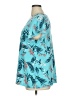 Unbranded Teal Blue Short Sleeve Blouse Size XL (estimated) - photo 5