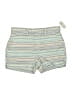 Gap Outlet 100% Cotton Stripes Teal Shorts Size 0 - photo 1