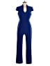 Connected Apparel Blue Jumpsuit Size 6 - photo 1