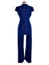 Connected Apparel Blue Jumpsuit Size 6 - photo 2
