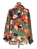 Unbranded 100% Polyester Green 3/4 Sleeve Blouse Size XL - photo 2