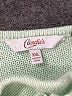 Candie's 100% Cotton Color Block Green Pullover Sweater Size XXL - photo 4