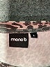 Mono b Animal Print Brown Pullover Sweater Size L - photo 7