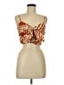 Shein Orange Sleeveless Blouse Size 6 - photo 1