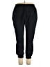 A New Day Solid Black Track Pants Size XXL - photo 1
