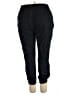 A New Day Solid Black Track Pants Size XXL - photo 2