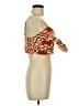 Shein Orange Sleeveless Blouse Size 6 - photo 4