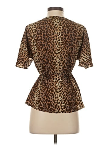 BCBGMAXAZRIA Short Sleeve Blouse (view 2)