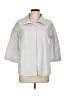 Vitamin Gray 3/4 Sleeve Button-Down Shirt Size M - photo 1