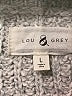 Lou & Grey Metallic Silver Pullover Sweater Size L - photo 7