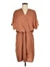 BCBGMAXAZRIA Solid Tan Casual Dress Size M - photo 1
