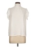 Shein 100% Polyester Ivory Short Sleeve Blouse Size L - photo 1