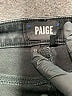 Paige Chevron-herringbone Gray Jeans Size 32 waist - photo 7