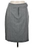 Apostrophe Chevron-herringbone Gray Formal Skirt Size 8 - photo 1