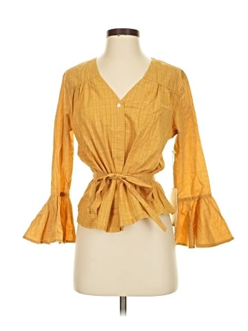 Birds of Paradis by Trovata 3/4 Sleeve Blouse (view 1)