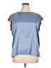 Onia Blue Short Sleeve Top Size XXL - photo 1